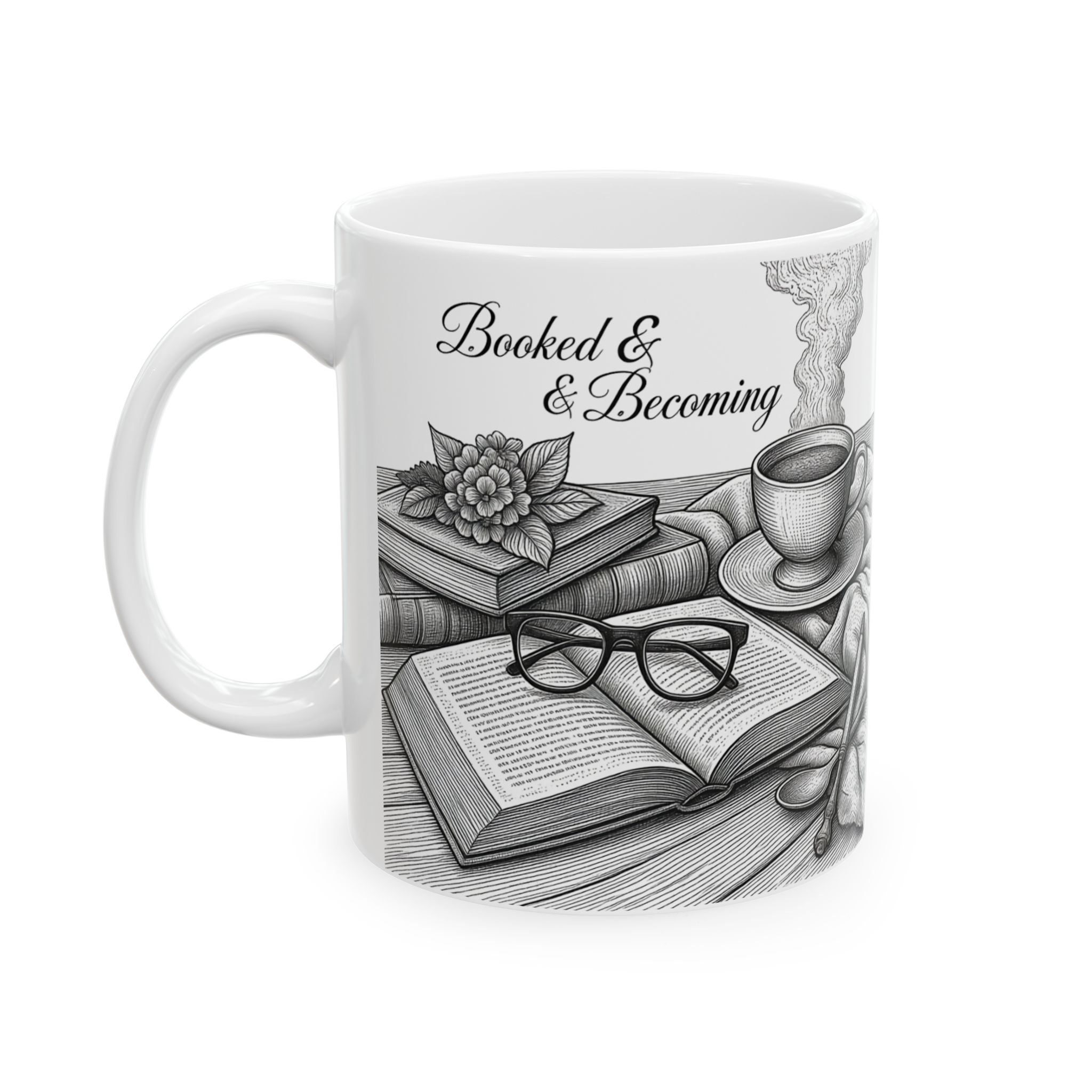 Booked & Becoming – Quiet Joys™ Coffee Mug