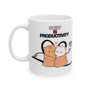 Cozy Is Productive – Quiet Joys™ Comfort Mug