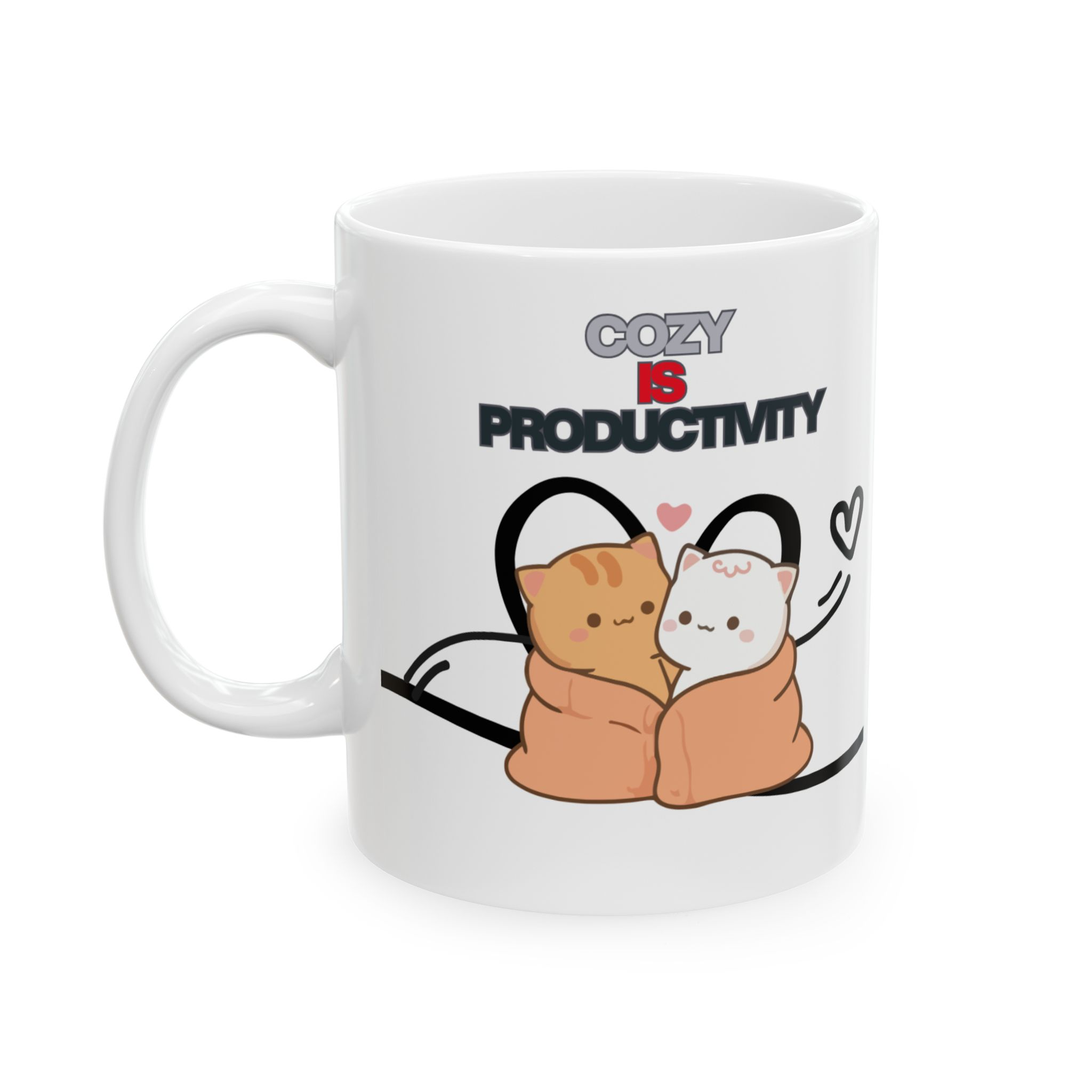 Cozy Is Productive – Quiet Joys™ Comfort Mug